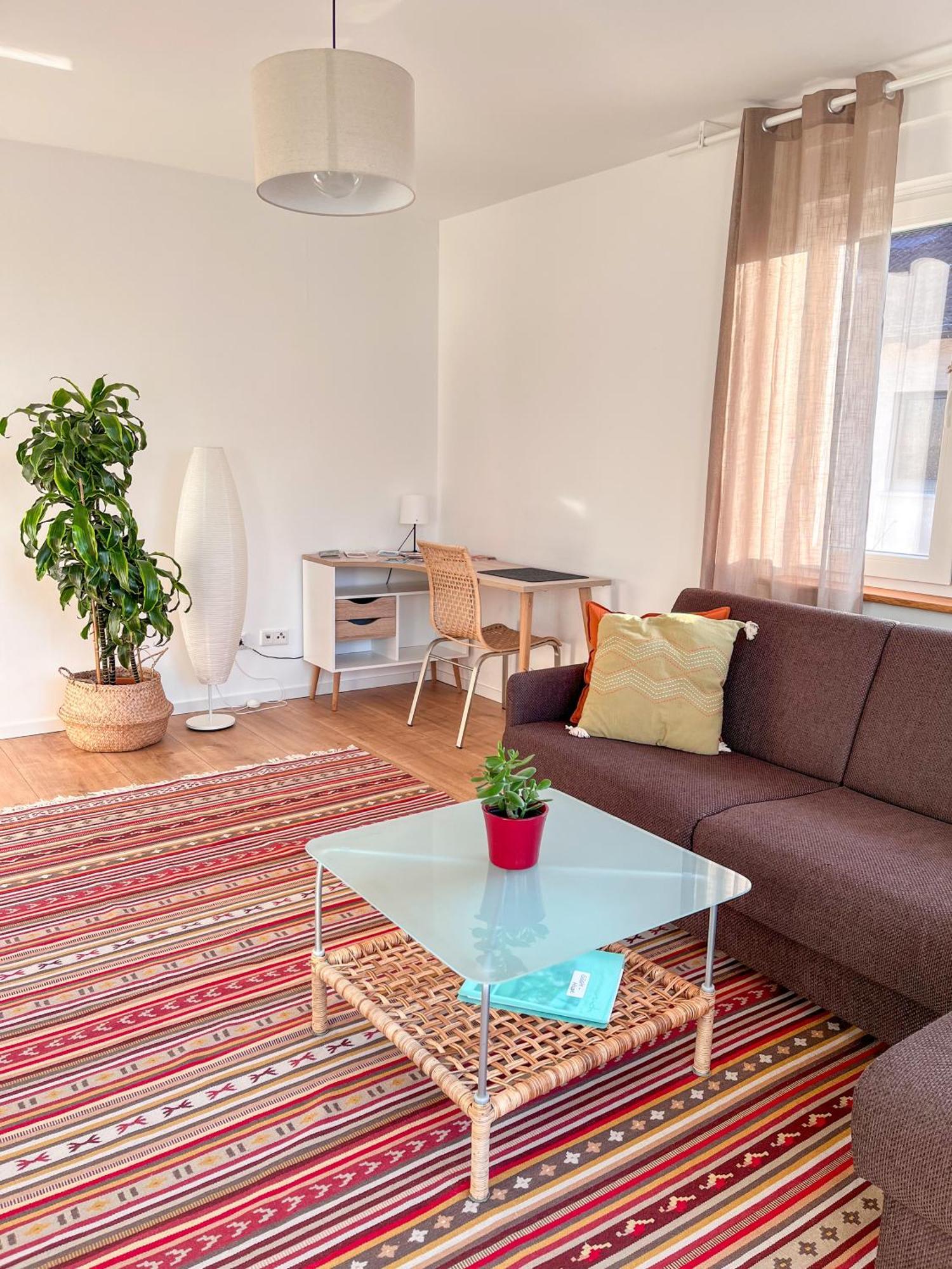 Helle Und Gemuetliche Ferienwohnung In Лорш Екстер'єр фото